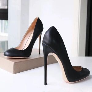 Elegant Black Stiletto Heels